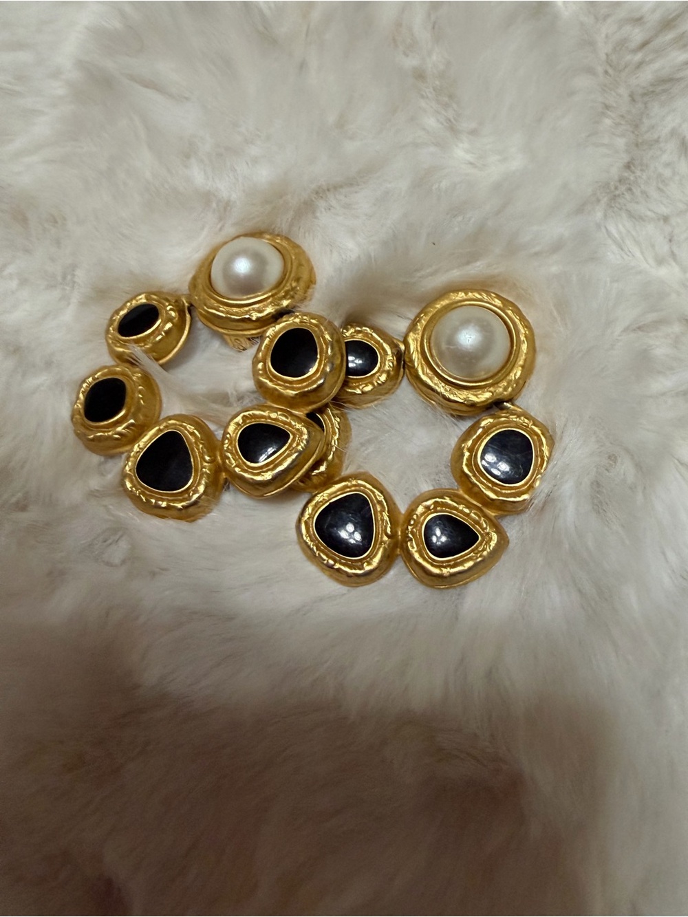 Vintage Anne Klein Statement Earrings - Women Jewelry - Picture 3 of 4